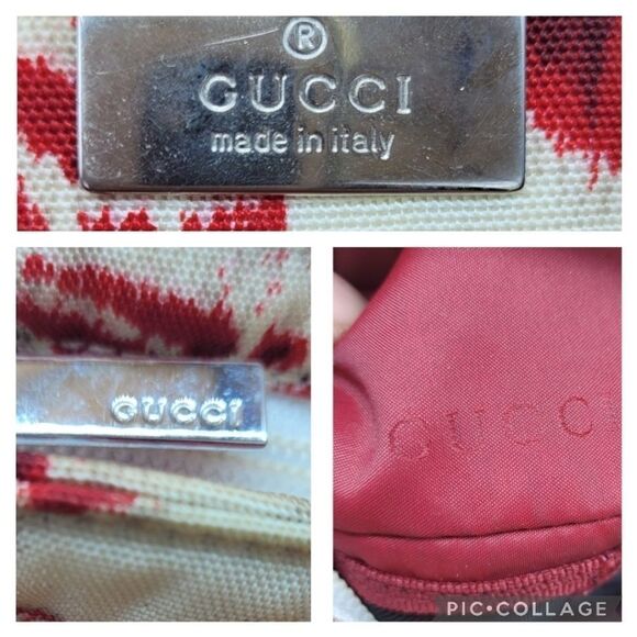 Authentic Gucci Mini Cosmetic Pouch on Chain - Picture 11 of 11